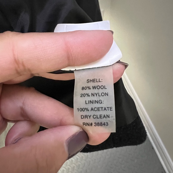 Tahari Charcoal Women's Coat - Picture 11 of 11